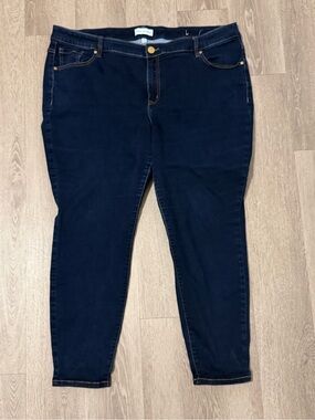 Lane Bryant Jeans Flex Magic Mid Rise Skinny Size 24